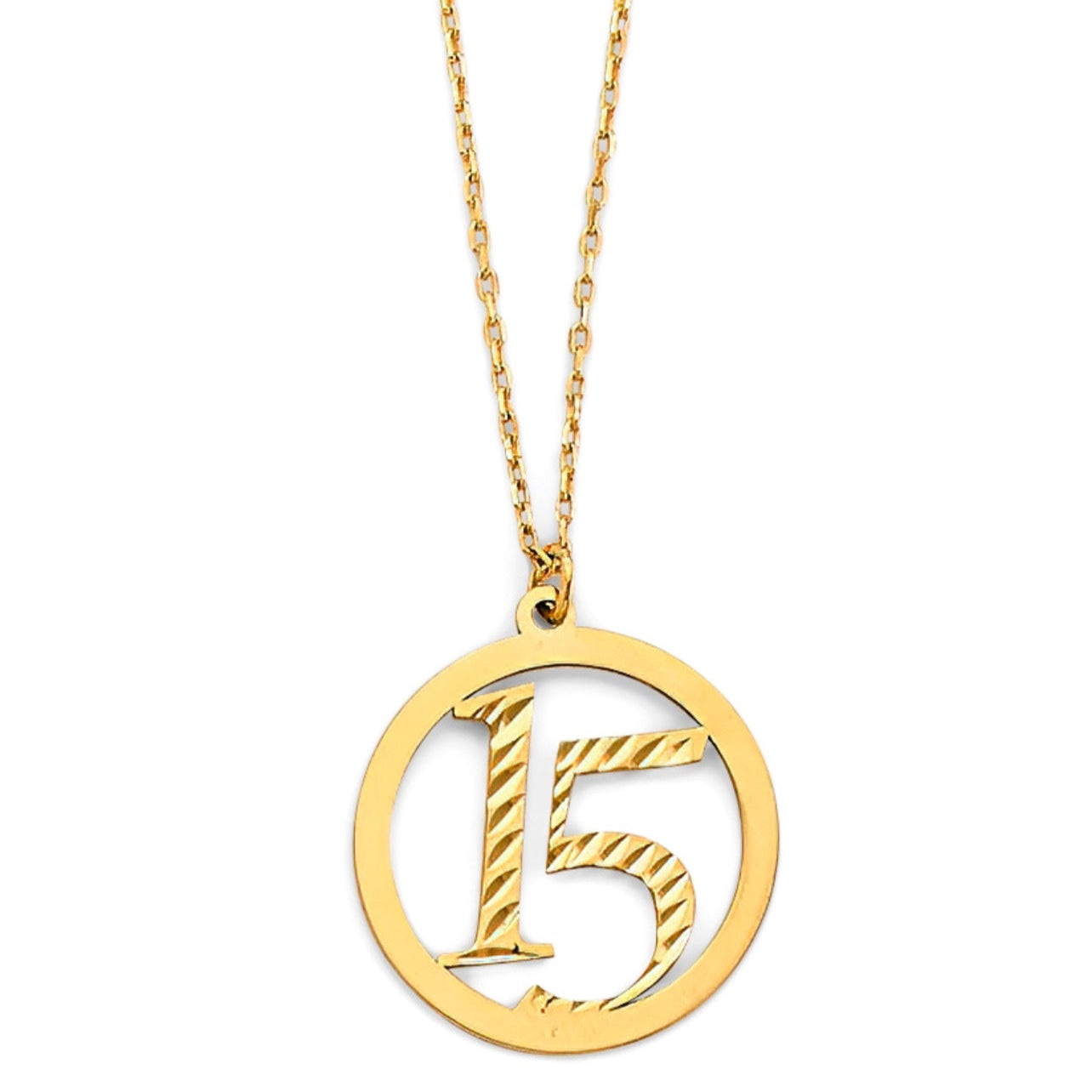 14KY 15 Years Necklace