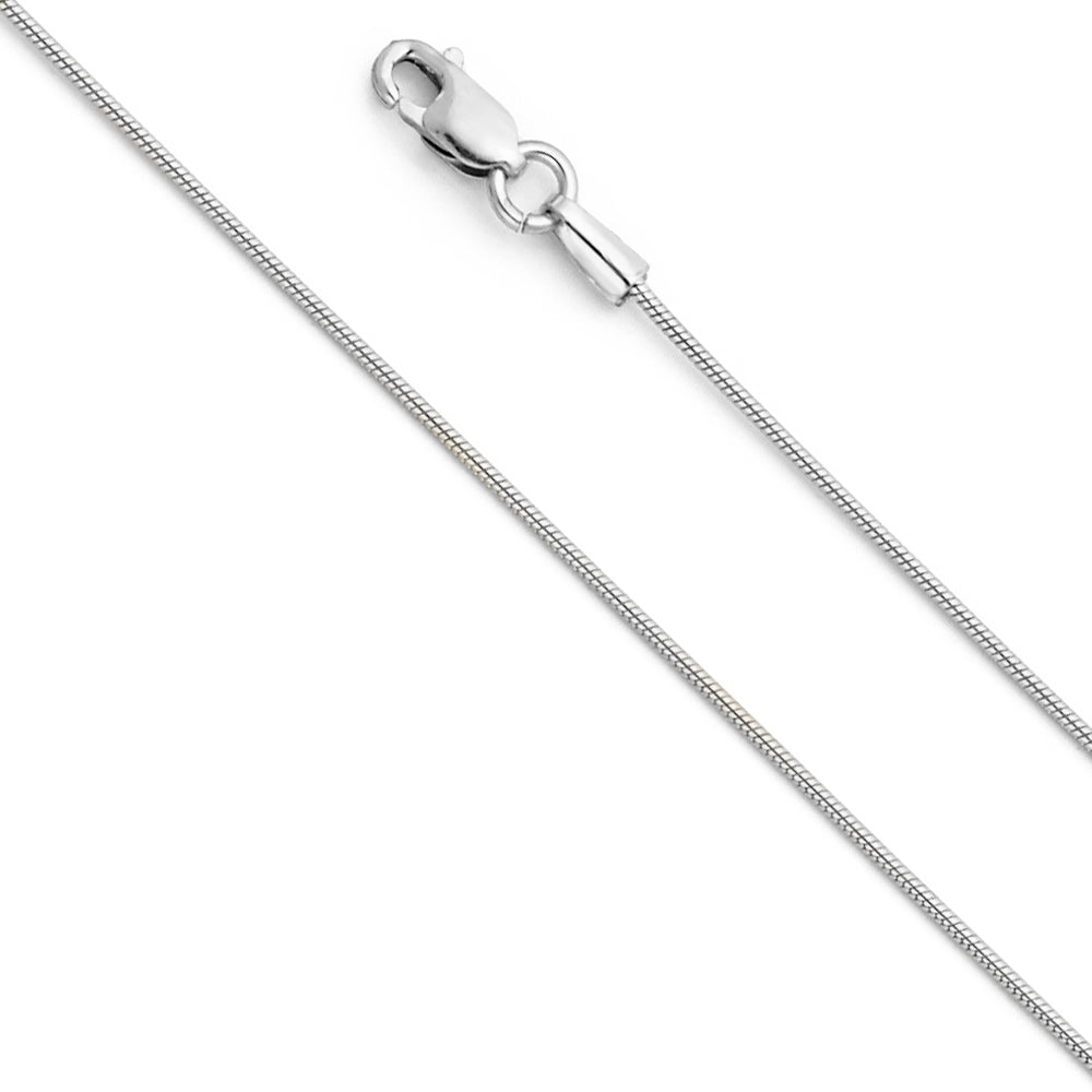 14KW 0.8mm Round Snake Chain