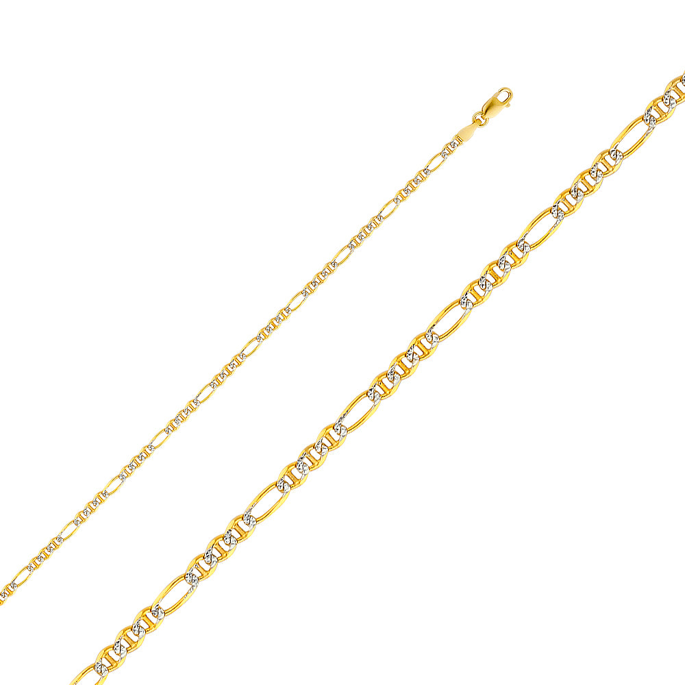 14KY 2.5mm Ficonucci 3+1 WP Chain