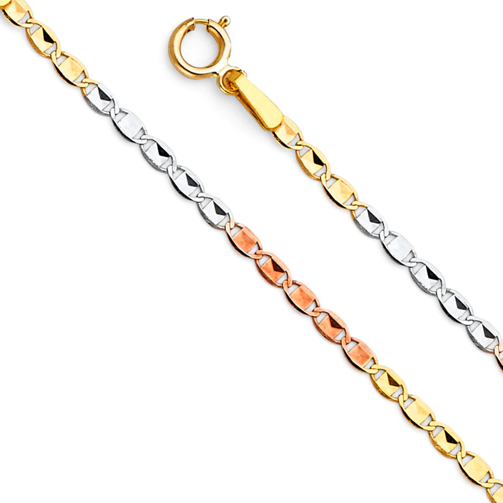 14K 3C 1.8mm Mariner DC Chain