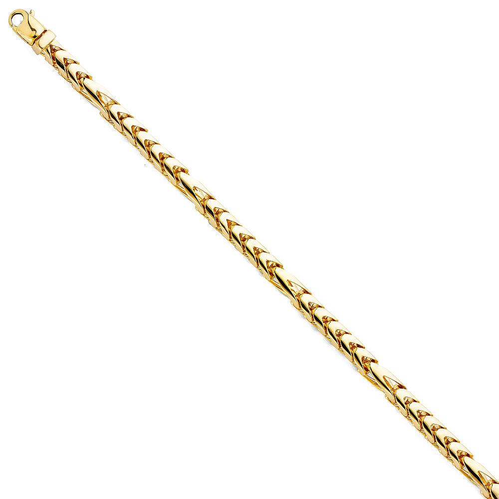 14KY 6.1mm Handmade Chain