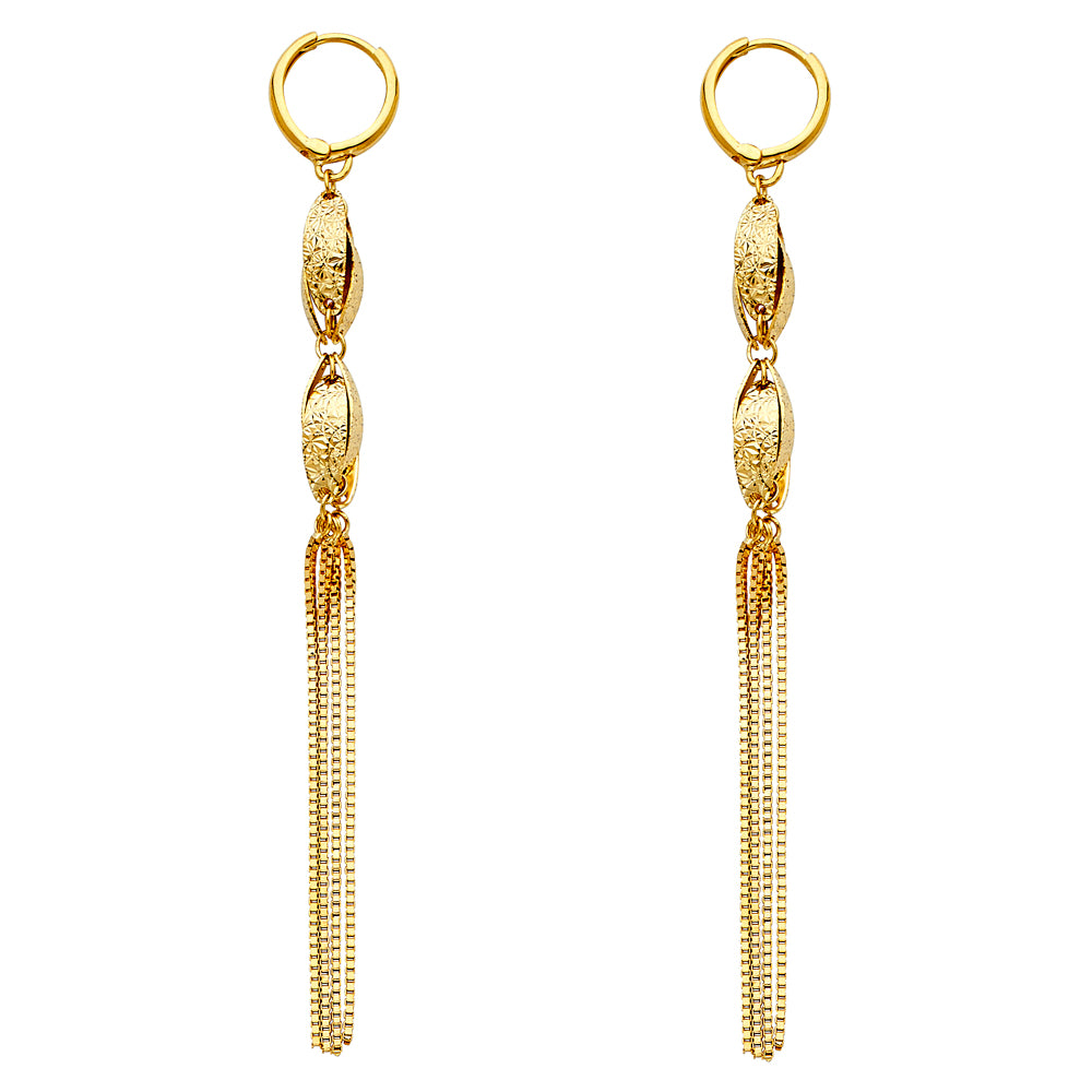 14KY Dangling Earrings (ER330)