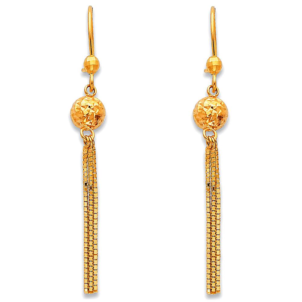 14KY Hanging Earrings (ER377)