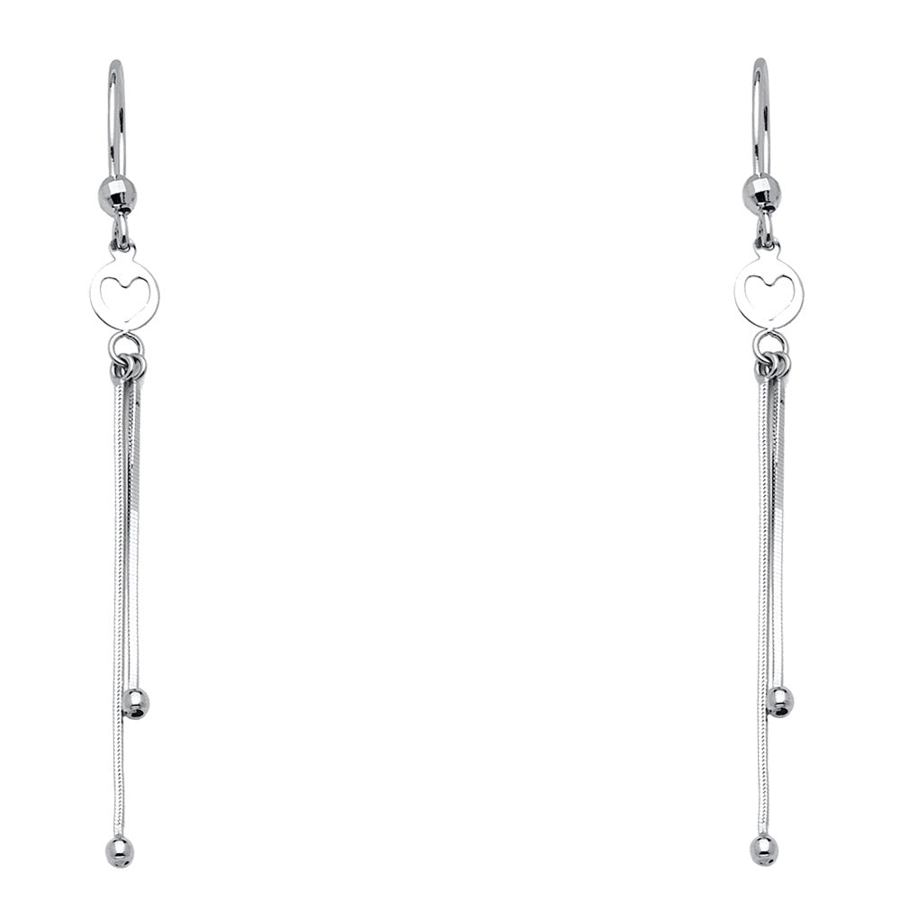 14KW Hanging Earrings (ER397)