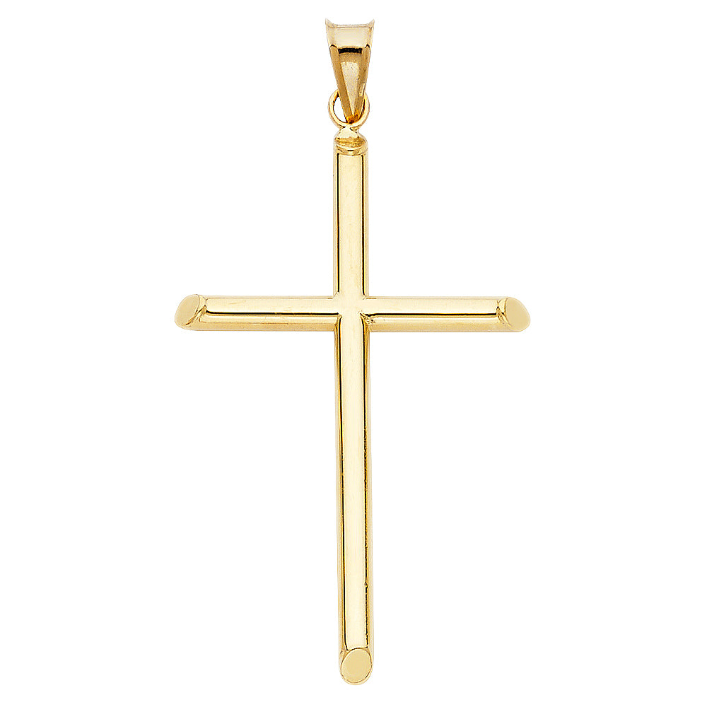 14KY Hollow Round Tube Cross