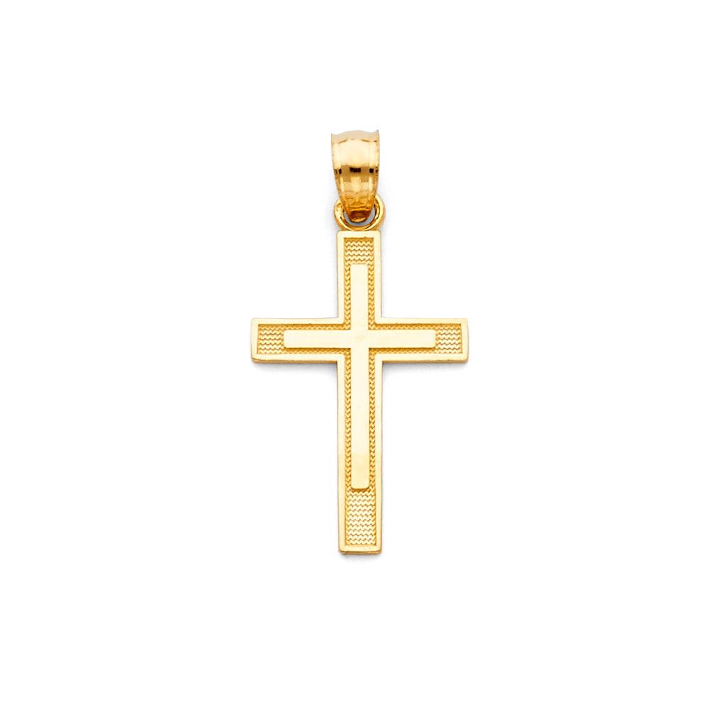 14KY Latin Cross Pendant