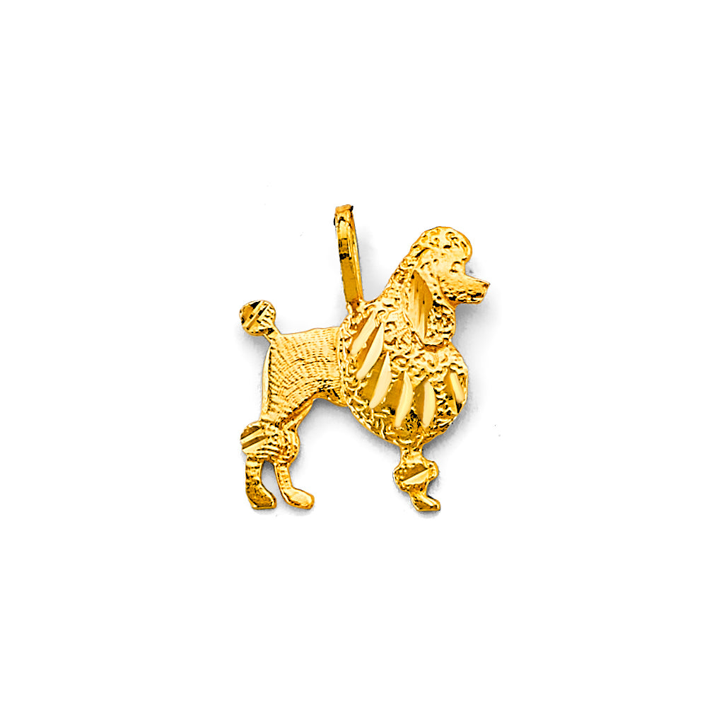 14KY Dog Pendant