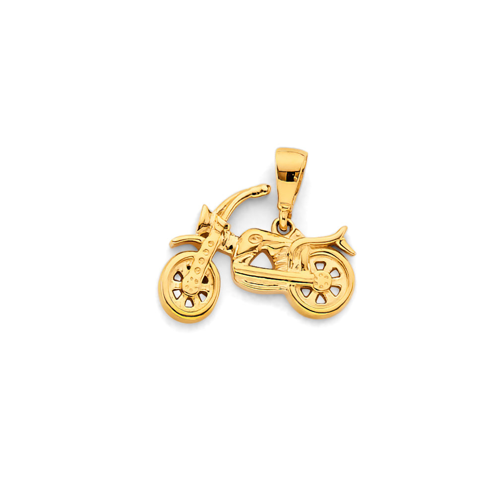 14KY Motorcycle Pendant