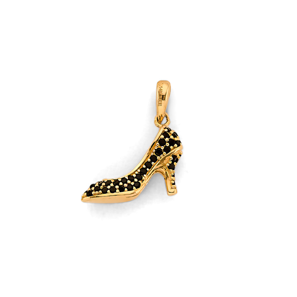 14KY High Heels Pendant