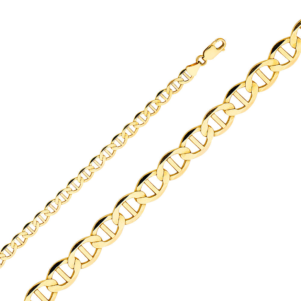 14KY 6.5mm Flat Mariner Chain CH-0329