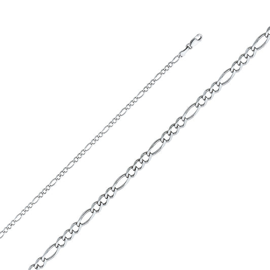 14KW 2.7mm Figaro 3+1 Concave Chain