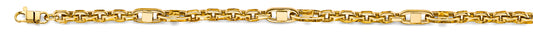 14KY 5.2mm Hollow Link Chain