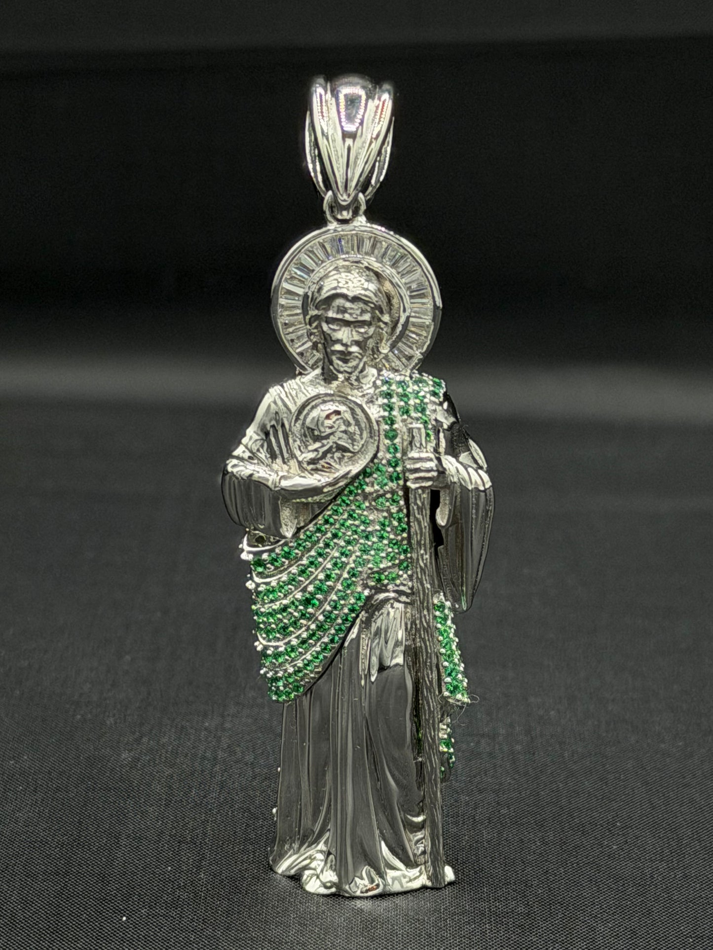 Saint Judas Sterling Silver Pendant