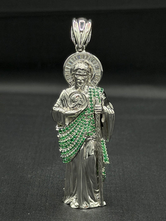 Saint Judas Sterling Silver Pendant