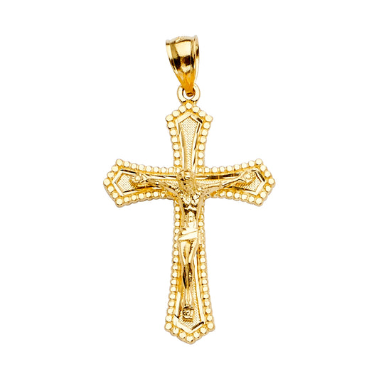 14KY Crucifix Cross Pendant